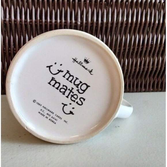 Vintage Hallmark Mug Happy Today 1983 Mugmates Office Teacher Gift Idea - Picture 6 of 6